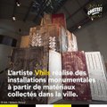 Vhils nous parle de ses impressionnantes installations