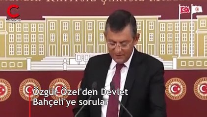Özgür Özel'den Devlet Bahçeli'ye sorular