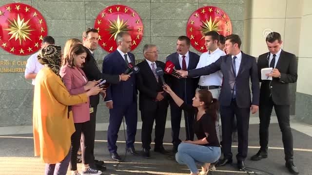 Külliye'de Büyükşehir Belediye Başkanları Toplantısı - Memduh Büyükkılıç ve Alinur Aktaş