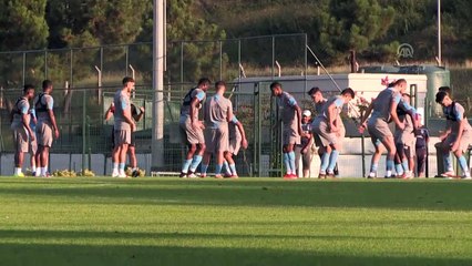 Trabzonspor'da Gençlerbirliği maçı hazırlıkları - TRABZON