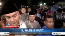 Prabowo Subianto Melayat ke Rumah Duka BJ Habibie