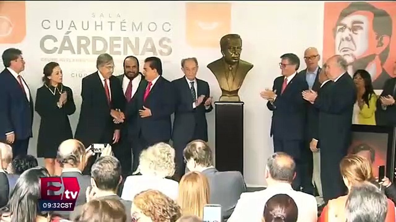 Senadores rinden homenaje a Cuauhtémoc Cárdenas