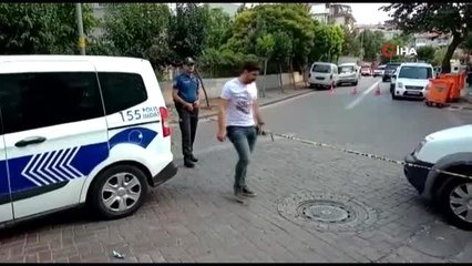 Silahlı kavgaya klozet kapağıyla müdahale