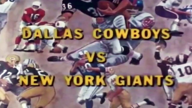 Dallas Cowboys 1965 Season Highlights