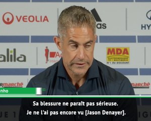 OL - Sylvinho rassurant sur Denayer