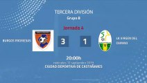 Resumen partido entre Burgos Promesas y La Virgen Del Camino Jornada 4 Tercera División