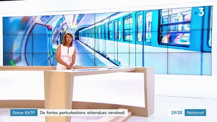 Grève RATP : des fortes perturbations attendues vendredi