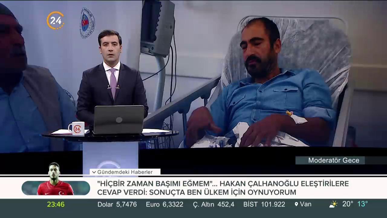 Cebindeki telefon patladı