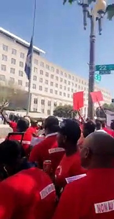 Manifestation à Washington contre un 3e mandat pour Alpha Condé