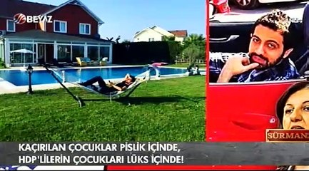 Diyarbakırlı anneler ağlarken HDP vekillerin çocukları sefa sürüyor