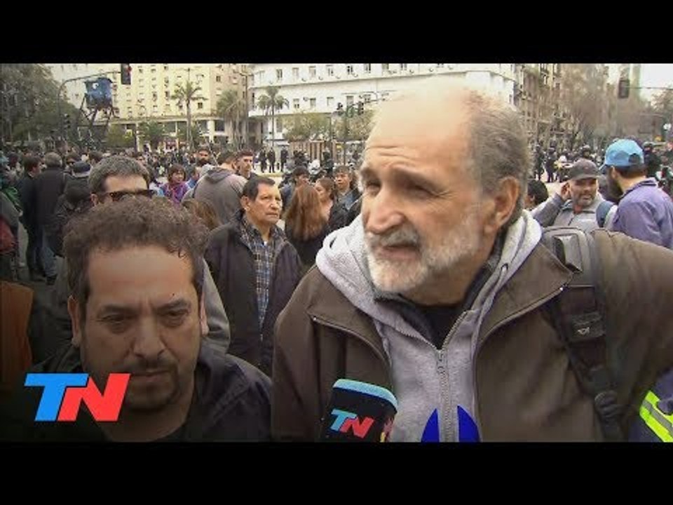 Organizaciones sociales confirmaron el acampe por 48hs sobre Av. 9 de Julio