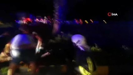 Fethiye'de yolcu minibüsü ile otomobil çarpıştı: 14 yaralı