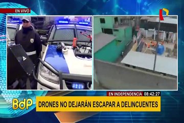 Independencia: adquieren drones y lentes de visión nocturna para serenos