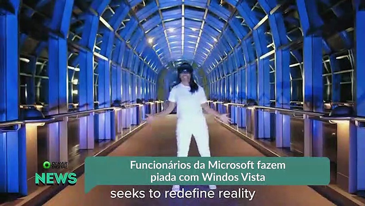 Funcionários da Microsoft fazem piada com Windos Vista