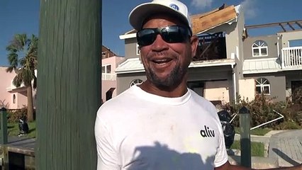 Los habitantes de Bahamas, listos para la reconstrucción
