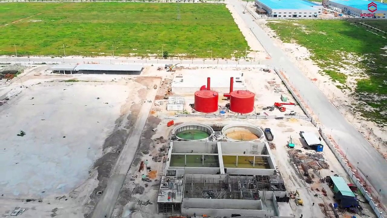 Lắp dựng kết cấu thép vượt tiến độ dự án CPV Bình Phước - WorldSteel