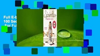 Full E-book The Sprinkles Baking Book: 100 Secret Recipes from Candace's Kitchen  For Full