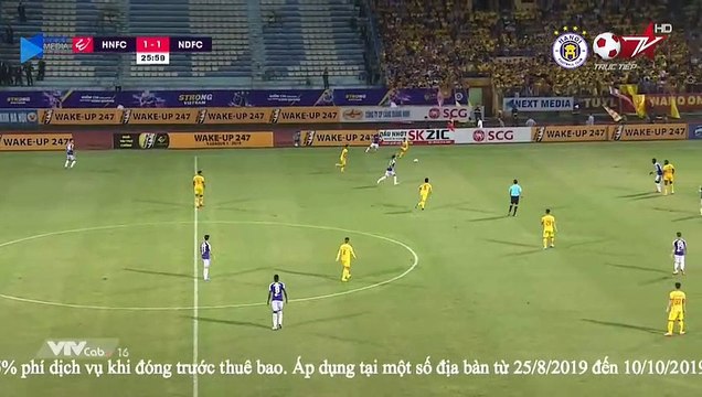 CLB Hà Nội - Nam Định | QUÁ HẤP DẪN, Văn Quyết lấy lại thế dẫn trước cho Hà Nội | HANOI FC