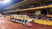 Trực tiếp | Hà Nội khởi động trong bầu không khí sôi động trước trận đấu bù Vòng 22 với DNH Nam Định