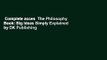 Complete acces  The Philosophy Book: Big Ideas Simply Explained by DK Publishing