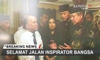 [TERKINI] SBY Melayat ke Rumah BJ Habibie Bersama Anak dan Menantu