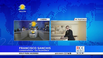 Francisco Sanchis comenta principales temas de la farándula