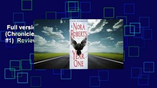 Full version  Year One (Chronicles of The One, #1)  Review