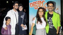 Dream Girl Screening: Ayushmann Khurrana attends with Tahira Kashyap & son; Watch video | FilmiBeat