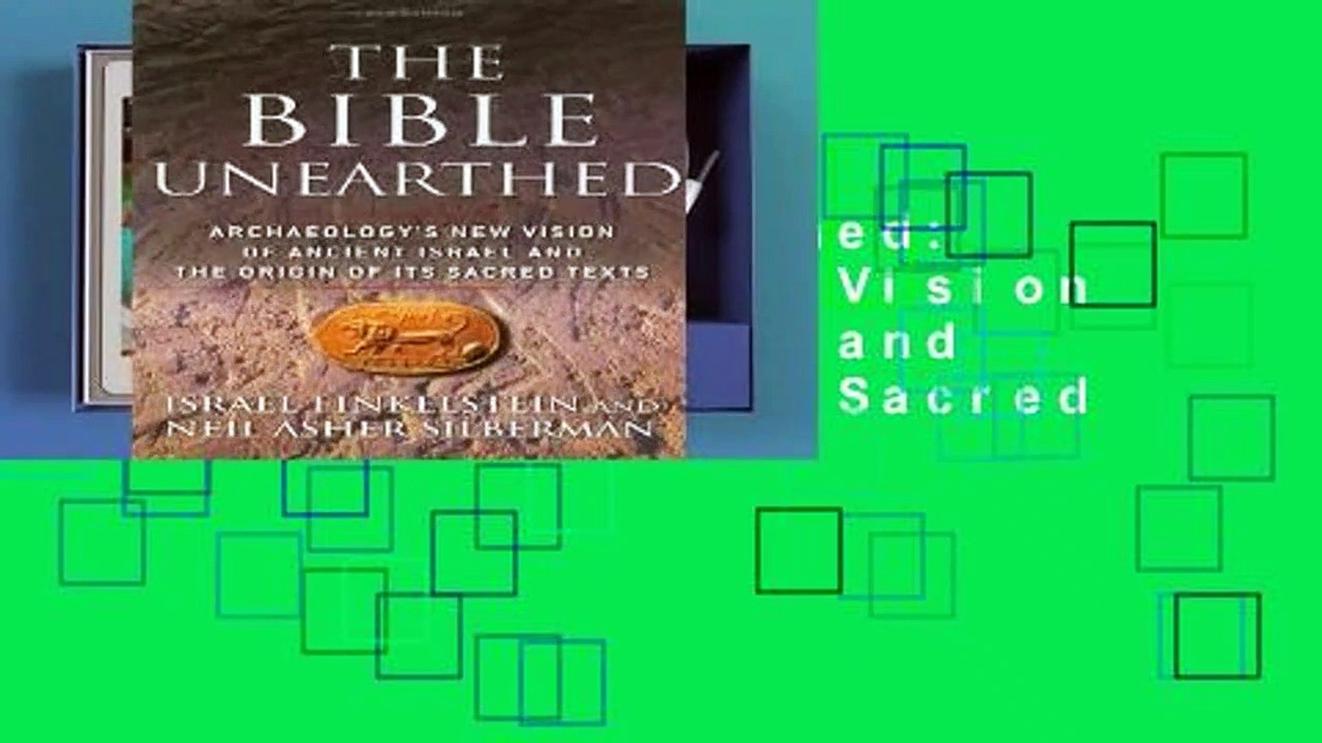 ⁣The Bible Unearthed: Archaeology s New Vision of Ancient Israel and the Origin of Its Sacred