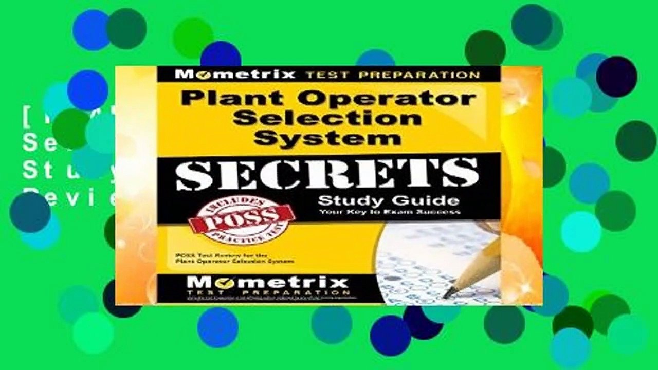 [READ] Plant Operator Selection System Secrets Study Guide POSS Test