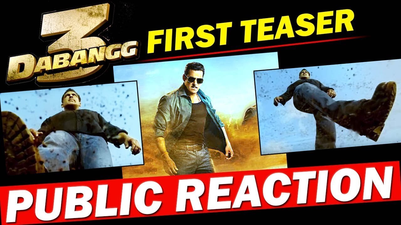 This Is How People Reacted After Watching Salman Khan's DABANGG 3 Motion Poster