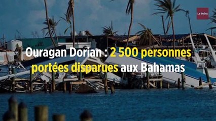Ouragan Dorian : 2 500 personnes portées disparues aux Bahamas