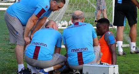Trabzonspor'da Ekuban şoku! 1,5 ay yok