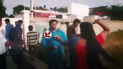 3üncü kez evlenmek isteyen adamı eşleri dövdü - _