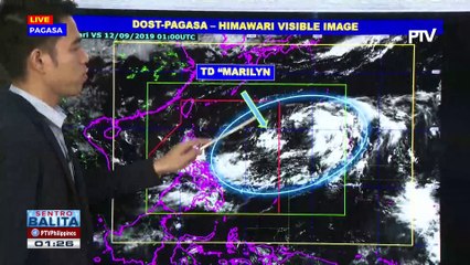 PAGASA: Bagyong #MarilynPh, nasa loob na ng PAR