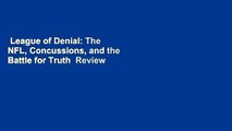 League of Denial: The NFL, Concussions, and the Battle for Truth  Review