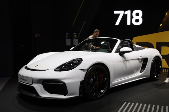 Porsche 718 Spyder : notre vidéo au Salon de Francfort