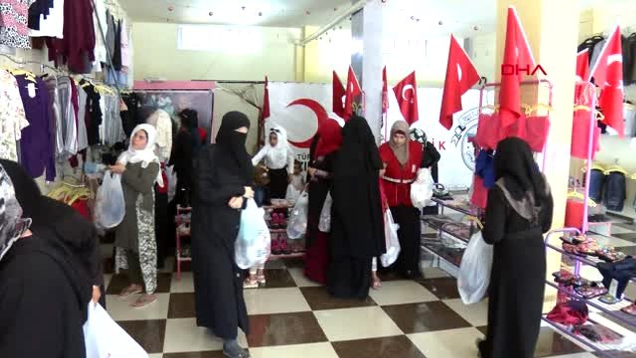 Türk kızılayı, suriye'de 600 bin savaş mağdurun...