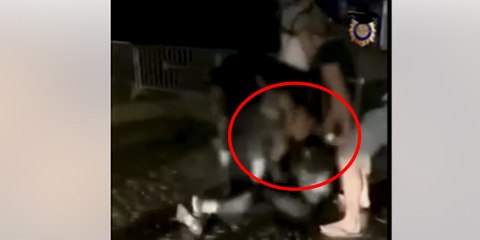 ‘Barcelona Ciudad sin Ley’: Un grupo de turistas atrapa a un ladrón magrebi y el mena se pone a llorar