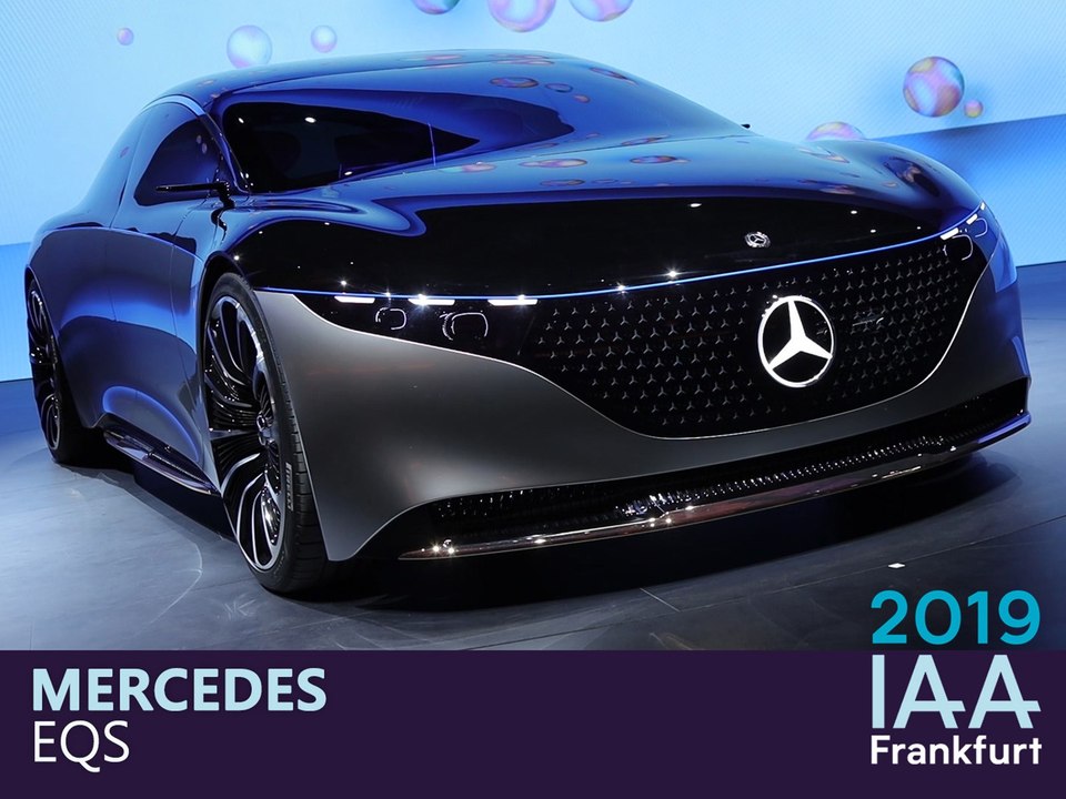 Mercedes EQS en direct du salon de Francfort 2019
