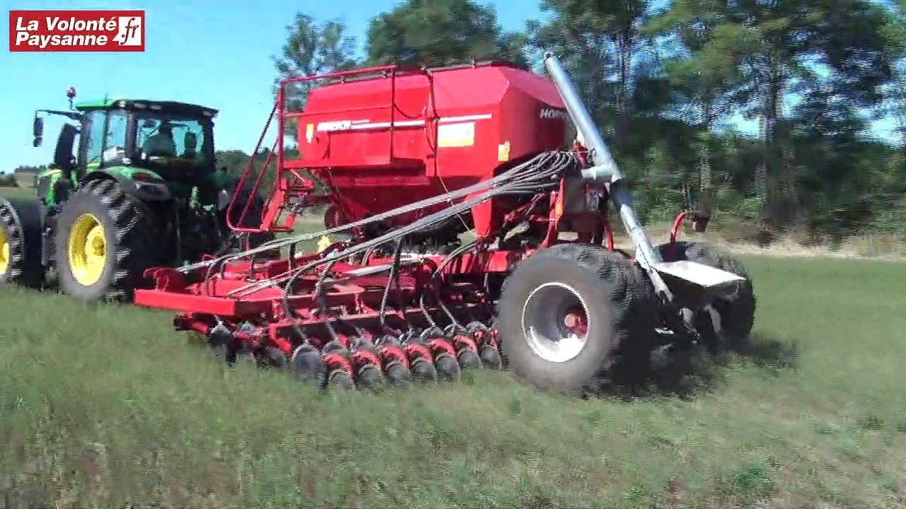 InterCUMA Millavois : semoir semis direct grande largeur