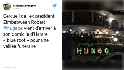 La dépouille de Robert Mugabe rapatriée au Zimbabwe pour ses funérailles nationales