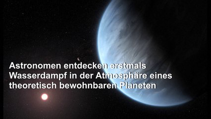 Möglicherweise bewohnbar: Wasser auf Planet entdeckt