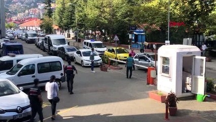 Zonguldak gaziyi darp eden asfalt işçileri adliyede