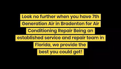 Air Conditioning Repair in Bradenton, Florida