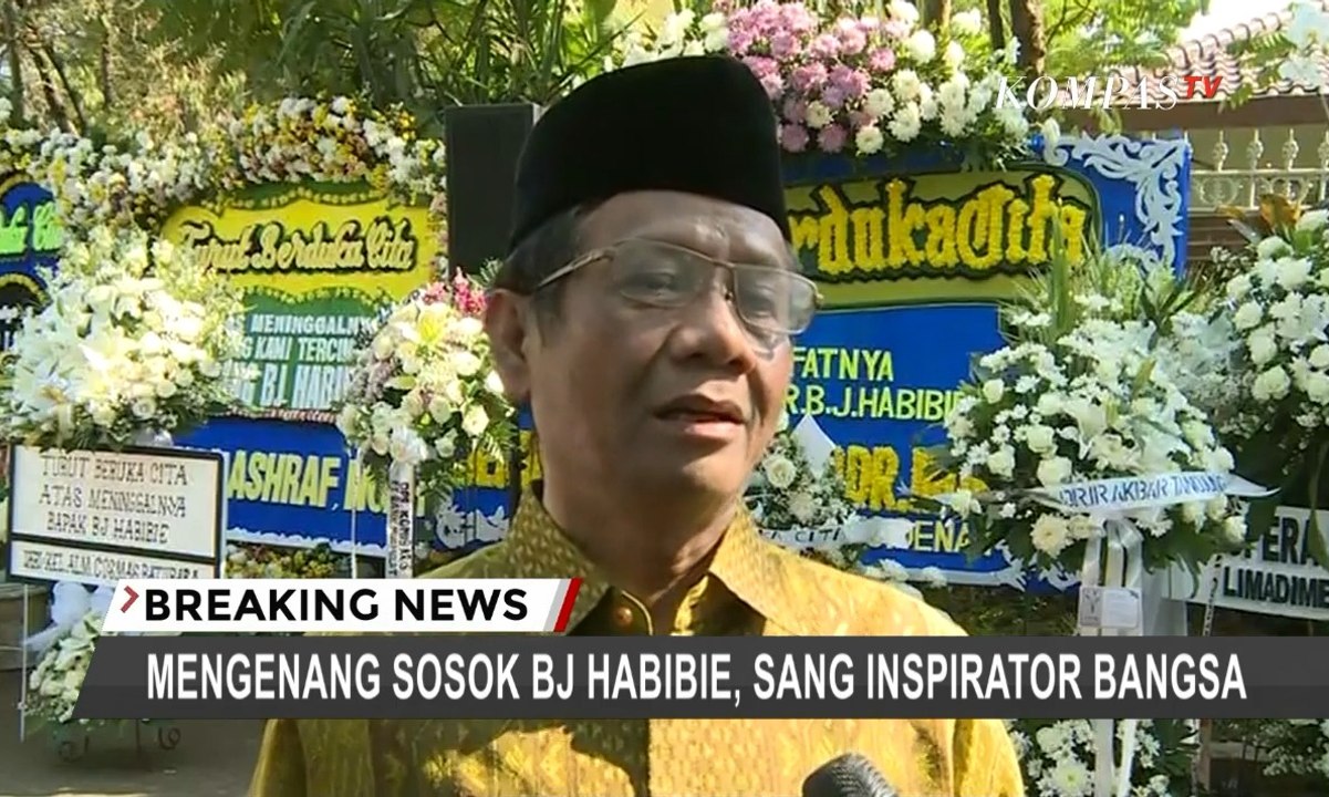 Mahfud MD, Anies Baswedan, dan Franz Magnis Suseno Ceritakan Kekagumannya Terhadap BJ Habibie