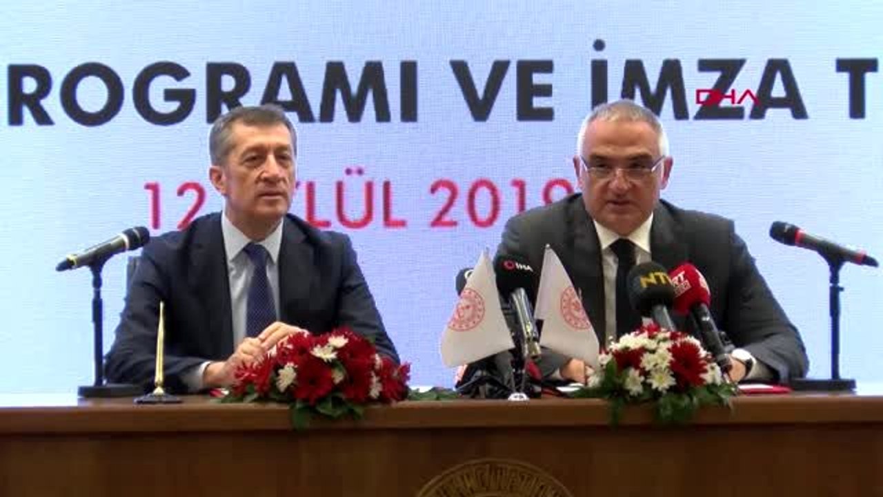 Milli eğitim bakanlığı ile kültür ve turizm bakanlığı arasında iş birliği protokolü