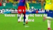 “¿¡Nadie lo va a contar?!” Y es de Vinícius: lío (y gordo) fuera del Real Madrid