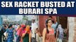 DCW busts flesh trade racket operating in Burari spa, girls' photos with rate cards found | Oneindia