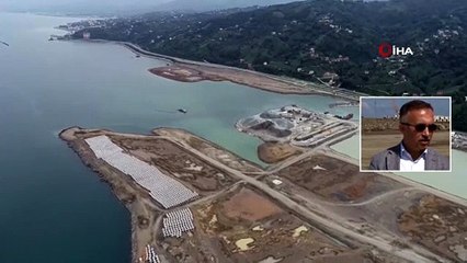 Rize-Artvin Havalimanı'nda Çalışmalar Havadan Görüntülendi